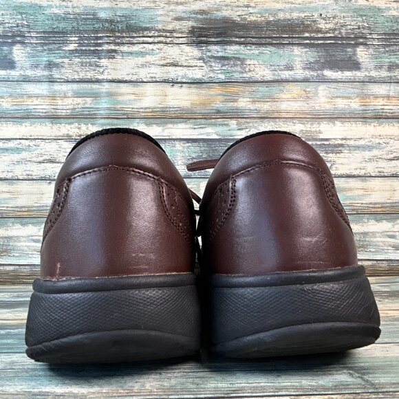 Orthofeet Gramercy Mens Oxford Shoes Size 11.5D Brown Leather Brogue Orthotics - Picture 5 of 10